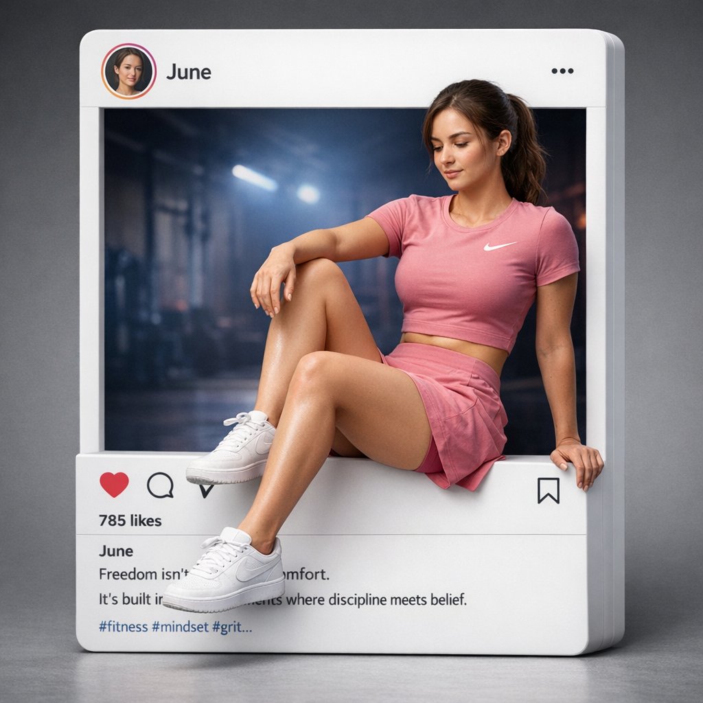 Create a hyper-realistic, cinematic Instagram post Chat Gpt Prompt