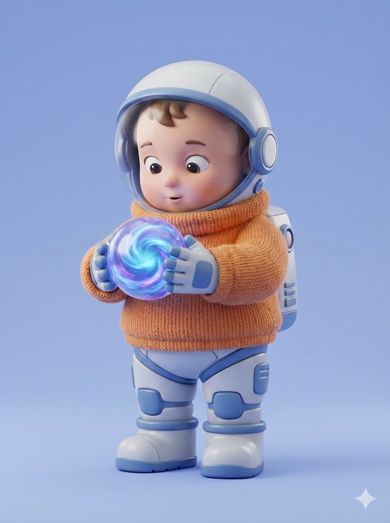 A cute 3D rendered character of Prompt