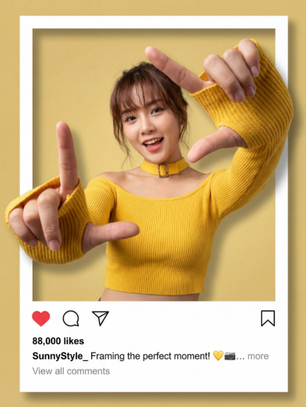 Instagram Pop Out Effect with Nano Banana Prompt